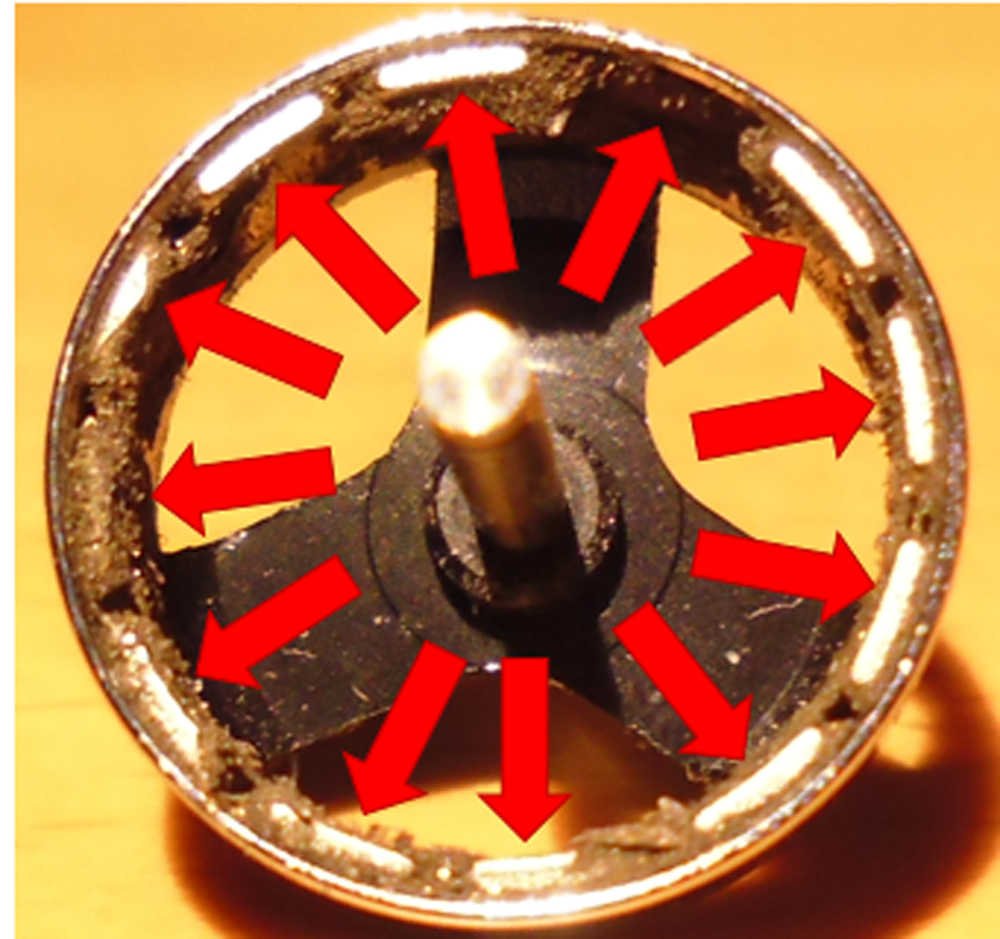 12 pole rotor 12 pole (12 magnet) rotor from a brushless outrunner