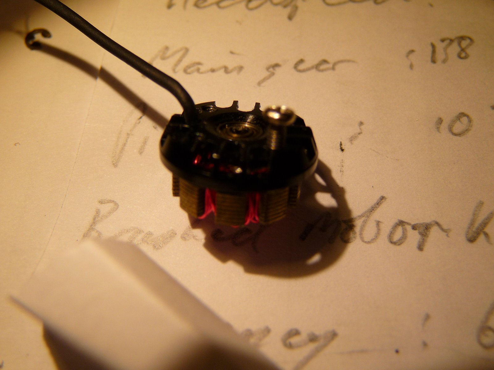 HP03S with rotor removed